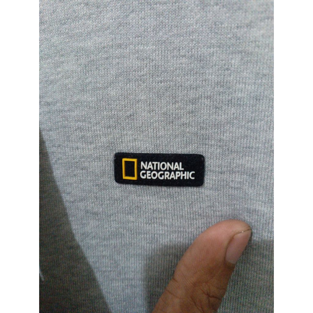 crewneck national geographic Patch schond original