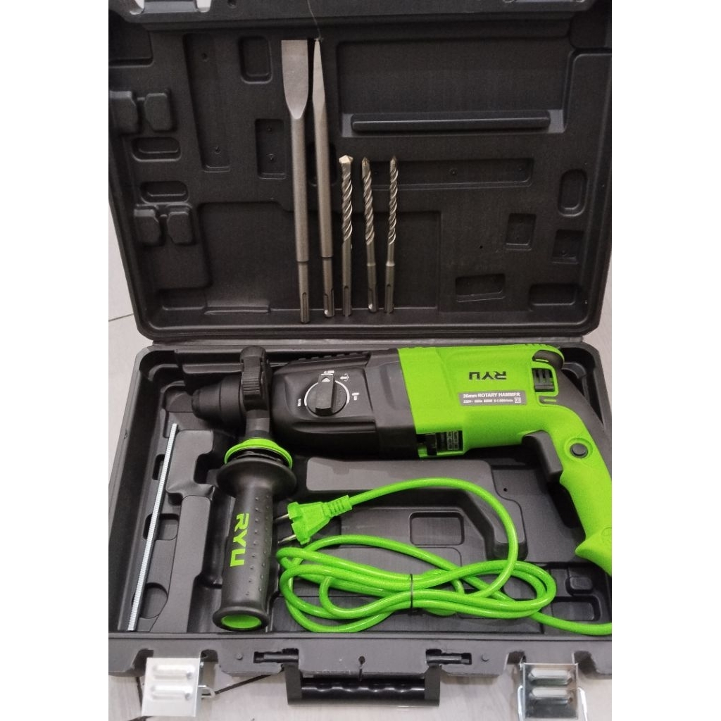 Mesin Bor Bodok beton Rrh 26 rotary hammer dril Bor 3 fungsi