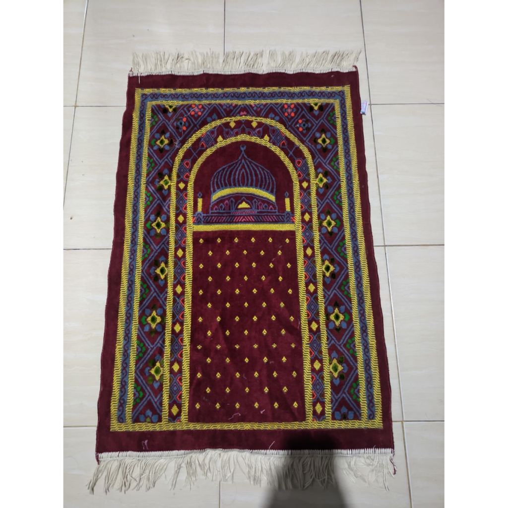 Sajadah, alas sholat, Karpet permadani Murah [preloved]