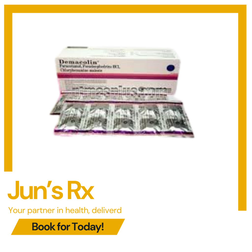 Demacolin Strip 10 Tablet