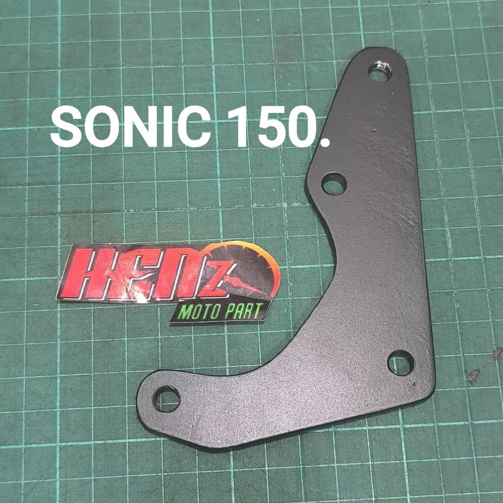 bracket pangkon cakram rem depan sonic 150 kaliper brembo 2p bigpot kupu kupu atau sejenisnya 300 32
