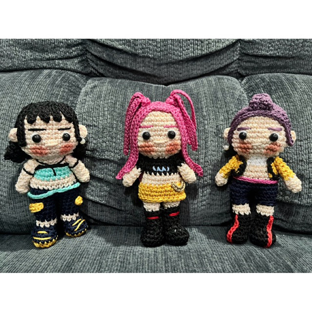 KPOP DEMON HUNTERS AMIGURUMI| AMIGURUMI HUNTRIX FULL BODY| BONEKA RAJUT RUMI| BONEKA RAJUT AMIGURUMI