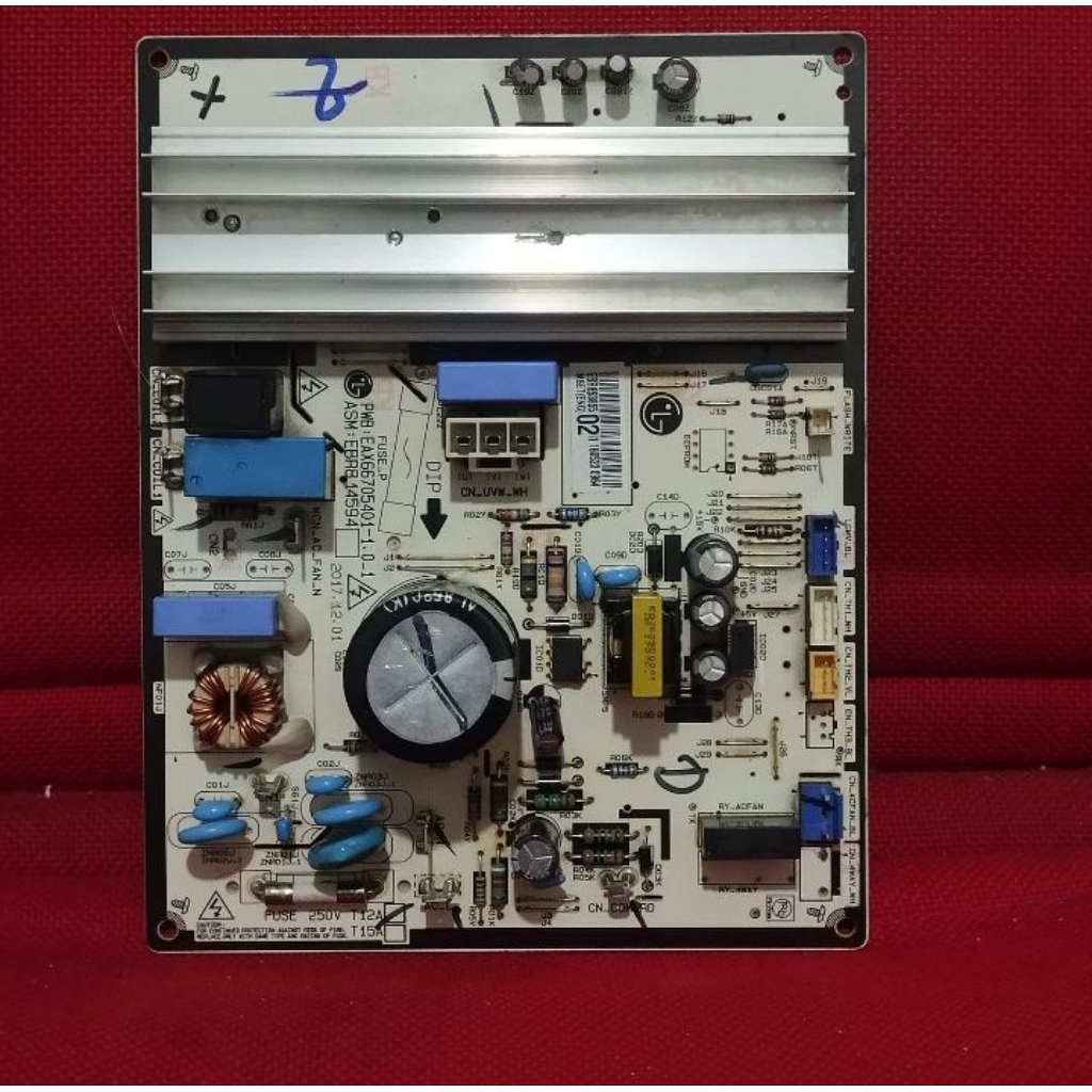 PCB modul outdoor AC LG dual inverter setengah pk