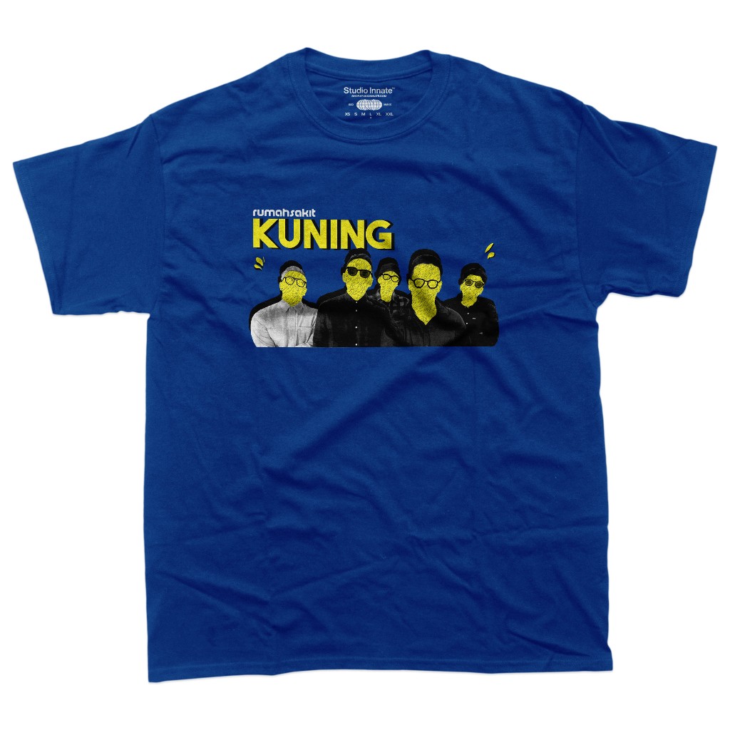 T-shirt Bootleg Band Indie Rumahsakit | Kuning Artwork