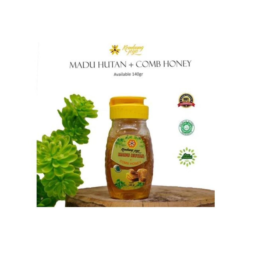 Madu Hutan + Comb Honey (madu sarang)