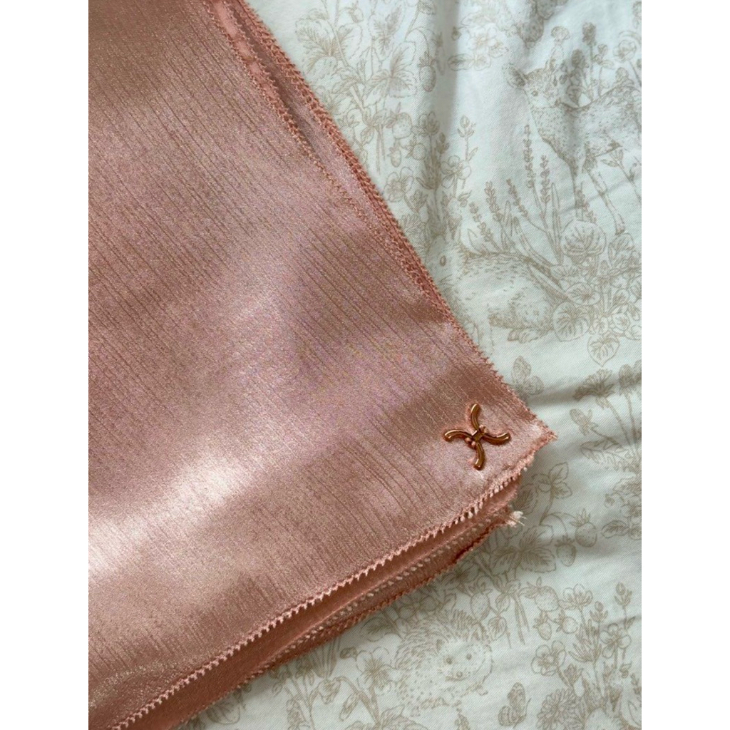 hameeda duha crinkle silk pashmina satin