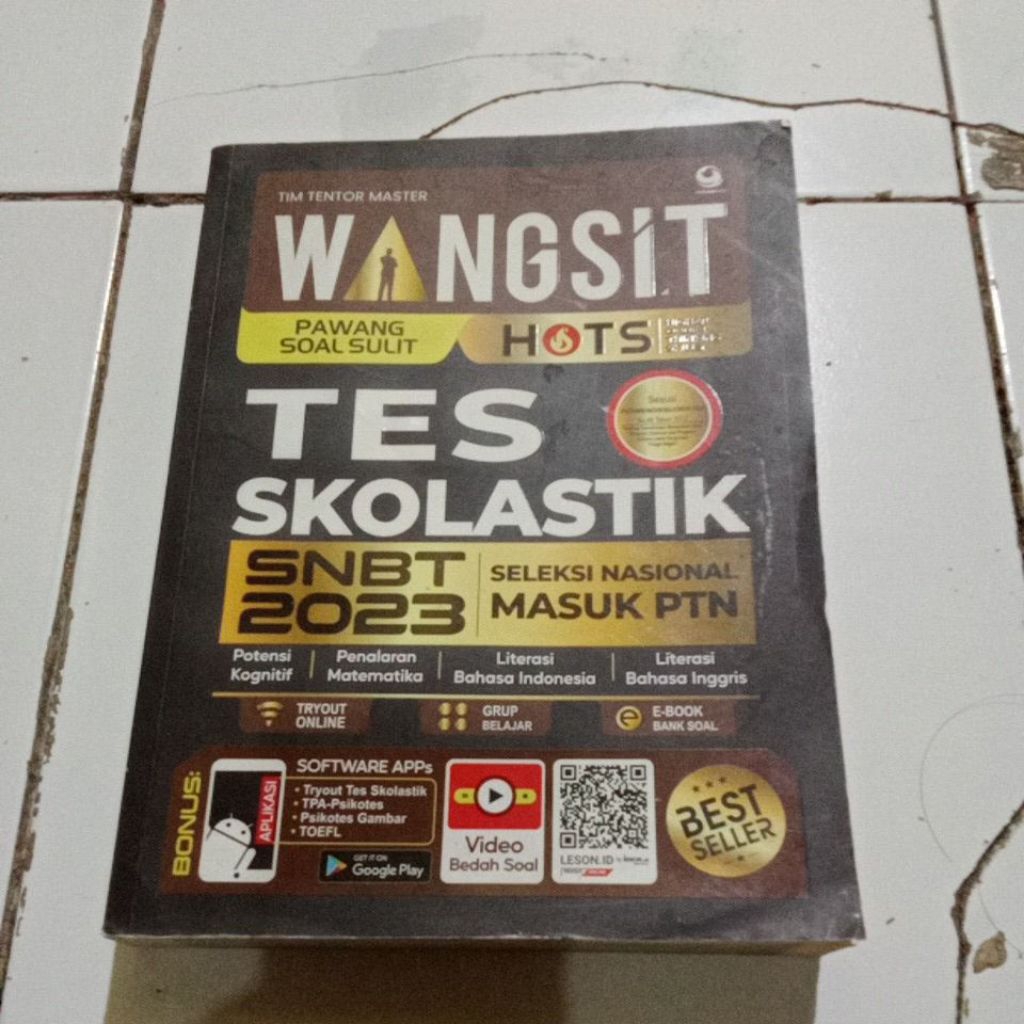WANGSIT TES SKOLASTIK SNBT 2023