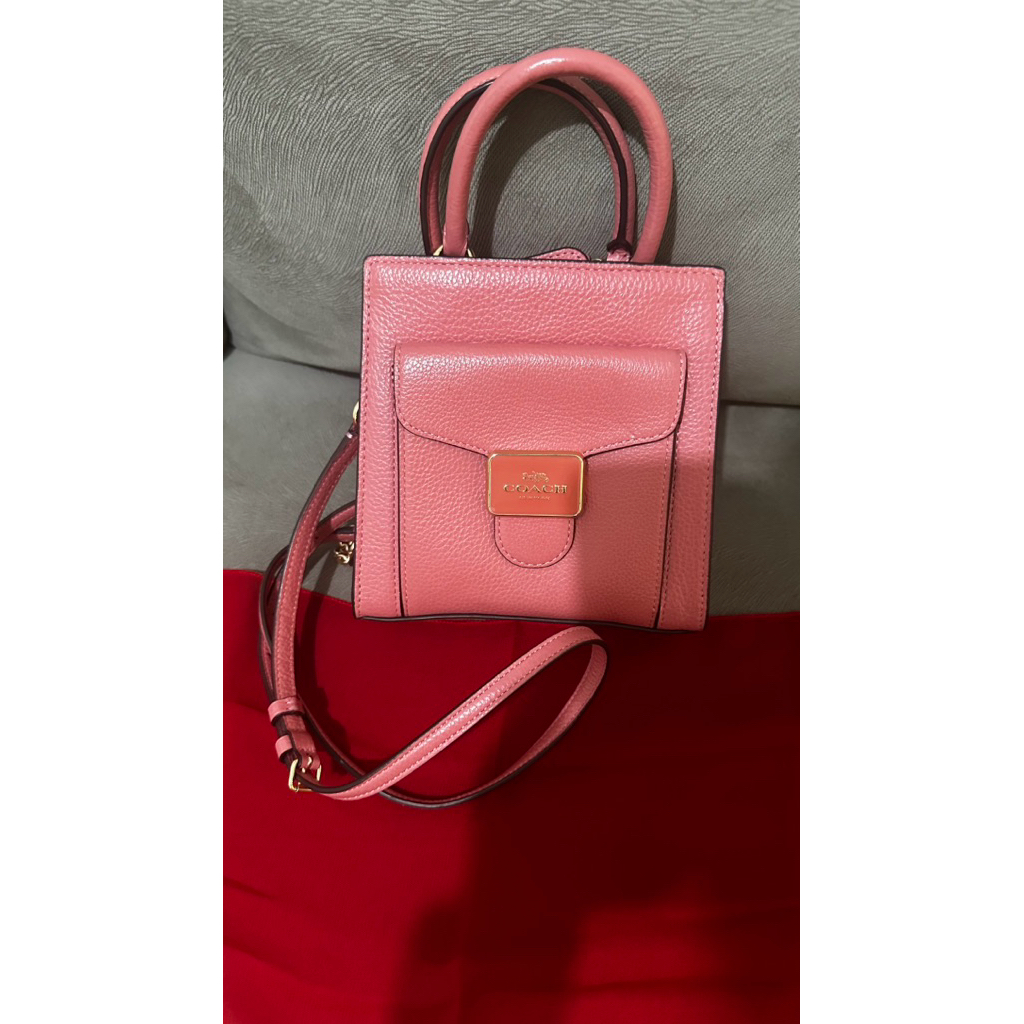 preloved phone bag coach mini sling bag