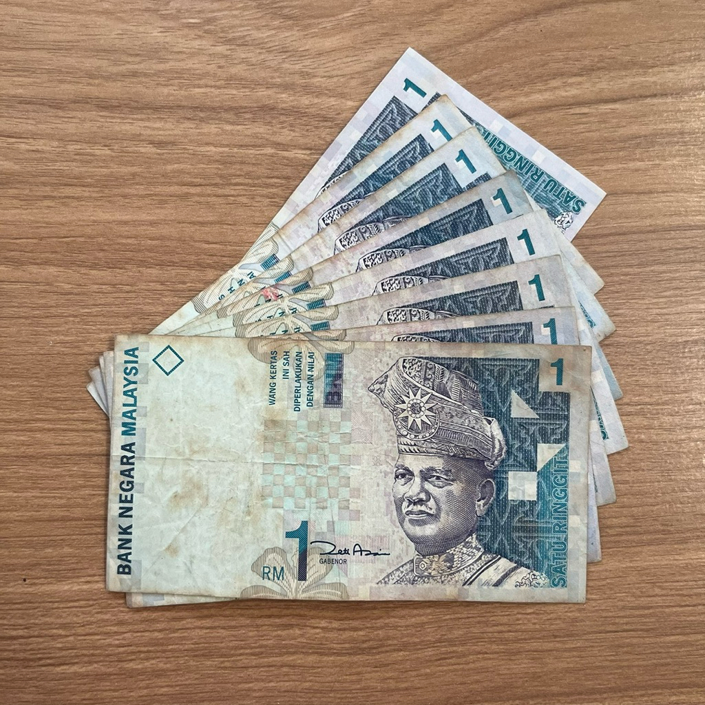 Uang 1 Ringgit Malaysia Asli