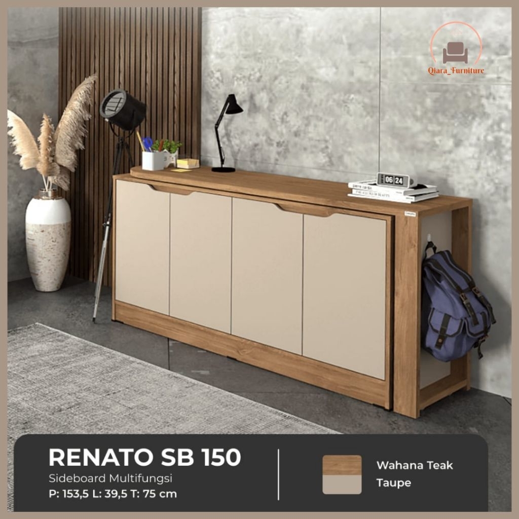 Meja Sebaguna / Sideboard - Renato SB 150 - Creative Furniture