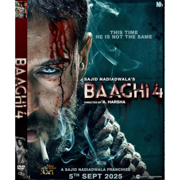 kaset film DVD Movie  India  : Baaghi 4 (2025)