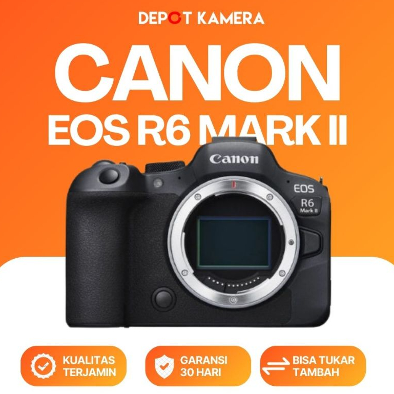 ( DEPOT KAMERA ) SECOND - CANON EOS R6 MARK II BODY ONLY