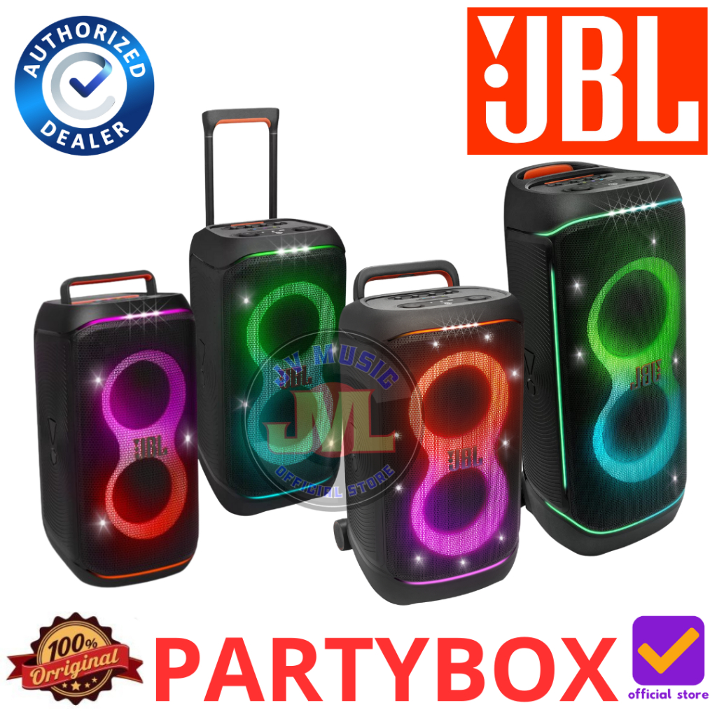 JBL Speaker PartyBox-120  PartyBox-320  PartyBox-520  PartyBox -720 Bluetooth Speaker Aktif JBL