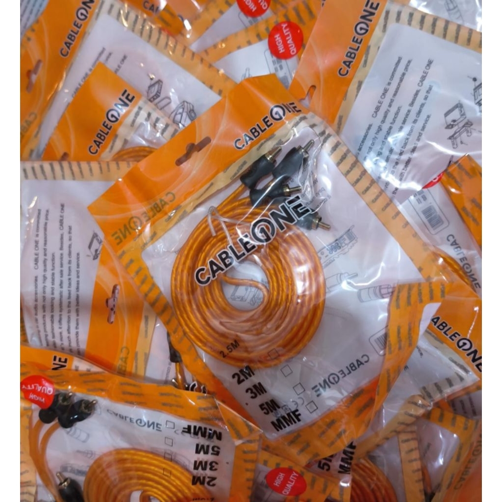 Rca Cable One - Rca Audio Mobil