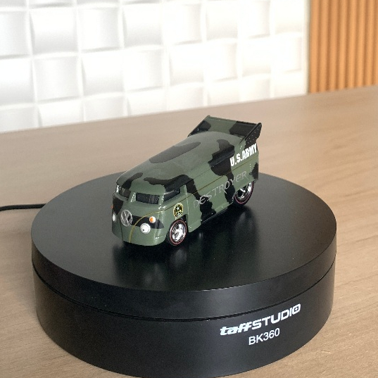 Hot Wheels VW Volkswagen Drag Bus US ARMY 'DESTROYER' Putih Loose