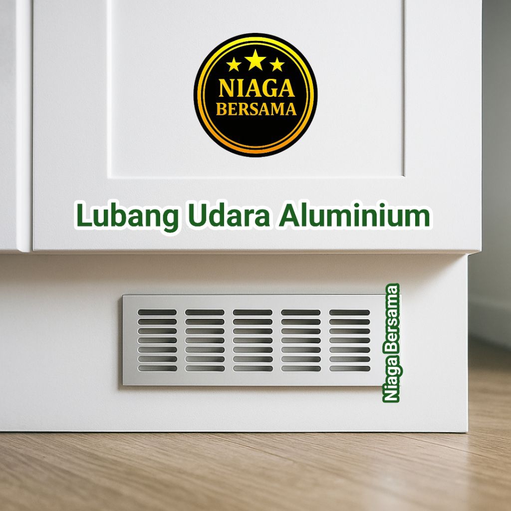 Lubang Udara Aluminium Ventilasi Lemari Plat Hawa Kitchen Set