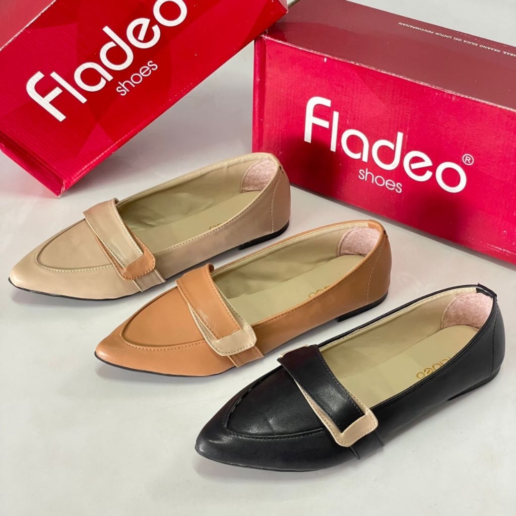 Flat Shoes Wanita Berkualitas Terbaru Terlaris Fld Q01