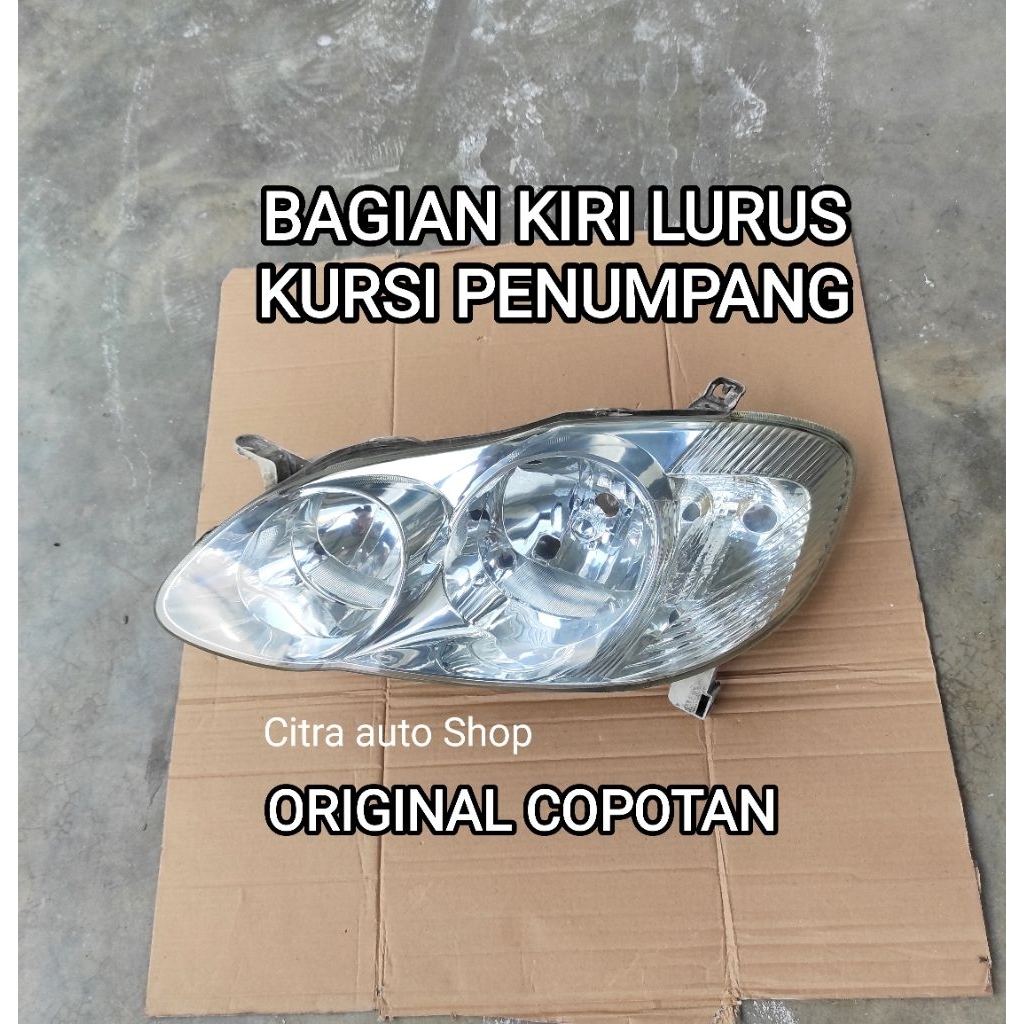 Headlamp Corolla Altis 2001 2002 2003 2004 Kiri Ori