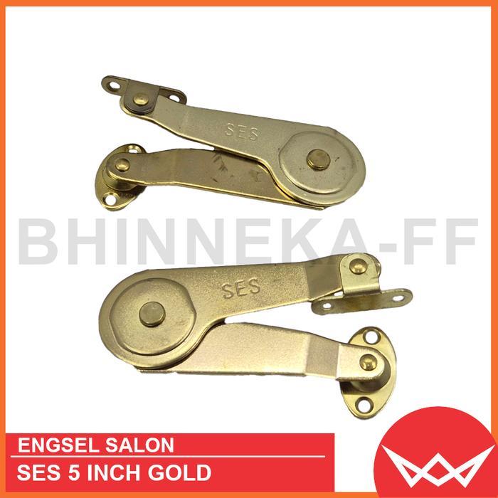 Engsel Salon / Engsel Sikutan / Engsel Jendela SES 5 KUNINGAN