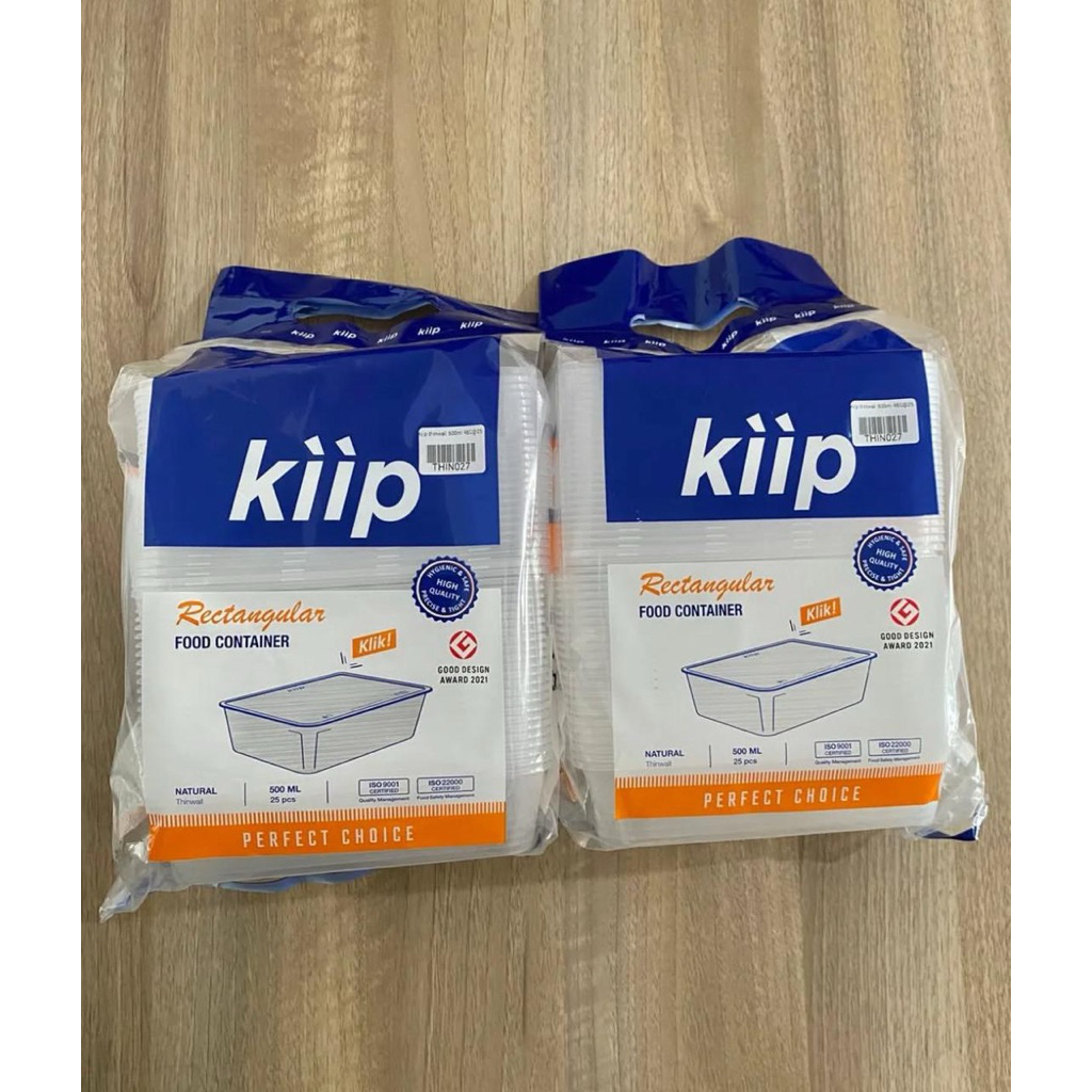 twinwall Kiip ukuran 500ml 1 pak isi 25pcs