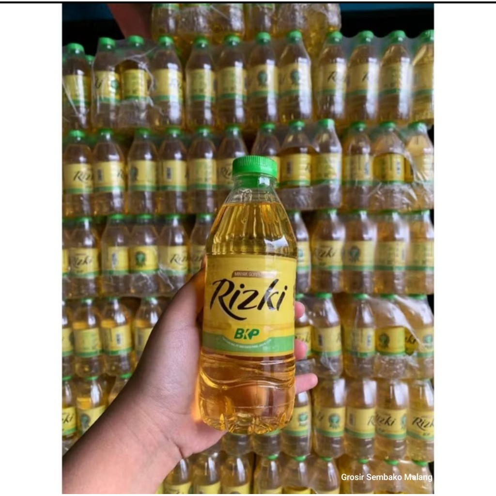 RIZKI MINYAK GORENG 400ml / RIZKI 1 KRAT MINYAK ( isi 12 ) / Rizki 400 ml / Promo Minyak Murah / Gro
