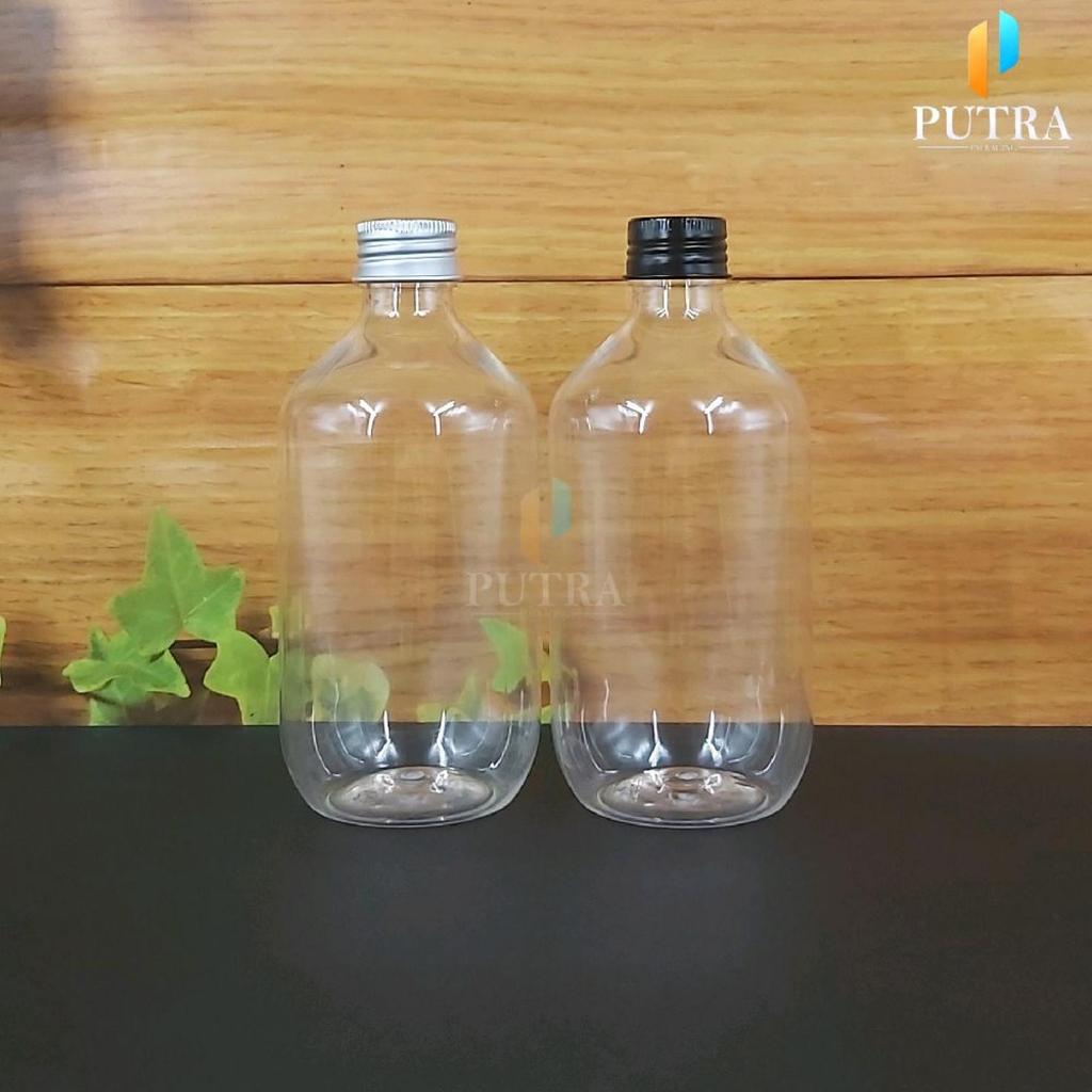 BOTOL ULIR 300 ML MADA ULIR ALUMUNIUM / BOTOL PLASTIK PET CLEAR 300ML