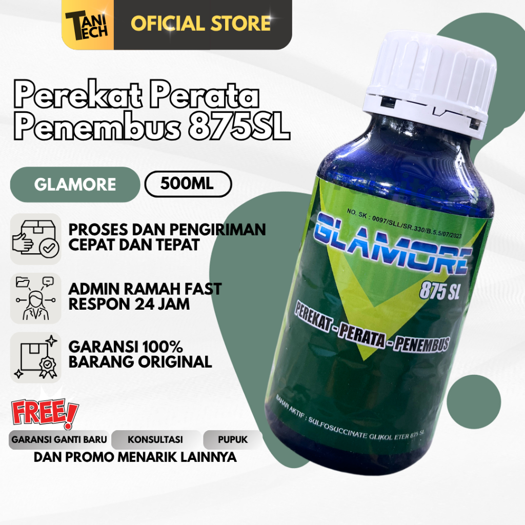 GLAMORE Perekat Pestisida Penembus Terbaik 500ML