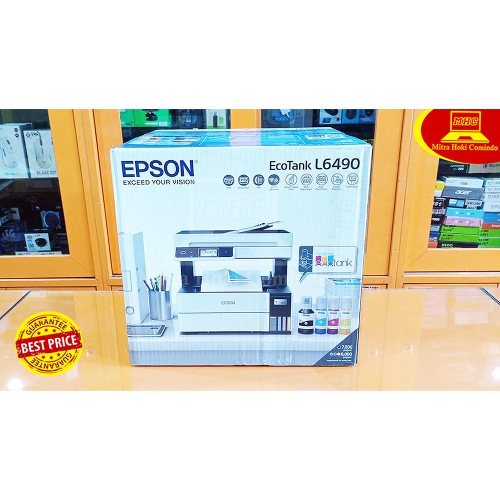 Printer Epson L6490 L 6490 L-6490 Duplex Print, WifI, Pigment