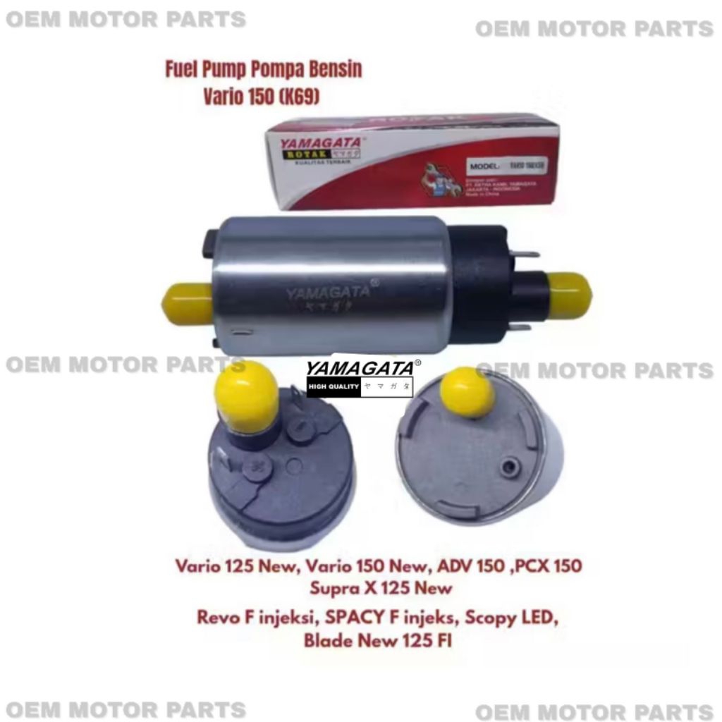 ROTAK POMPA BENSIN VARIO 150 NEW YAMAGATA K59 VARIO 125 NEW ASLI ORIGINAL YAMAGATA