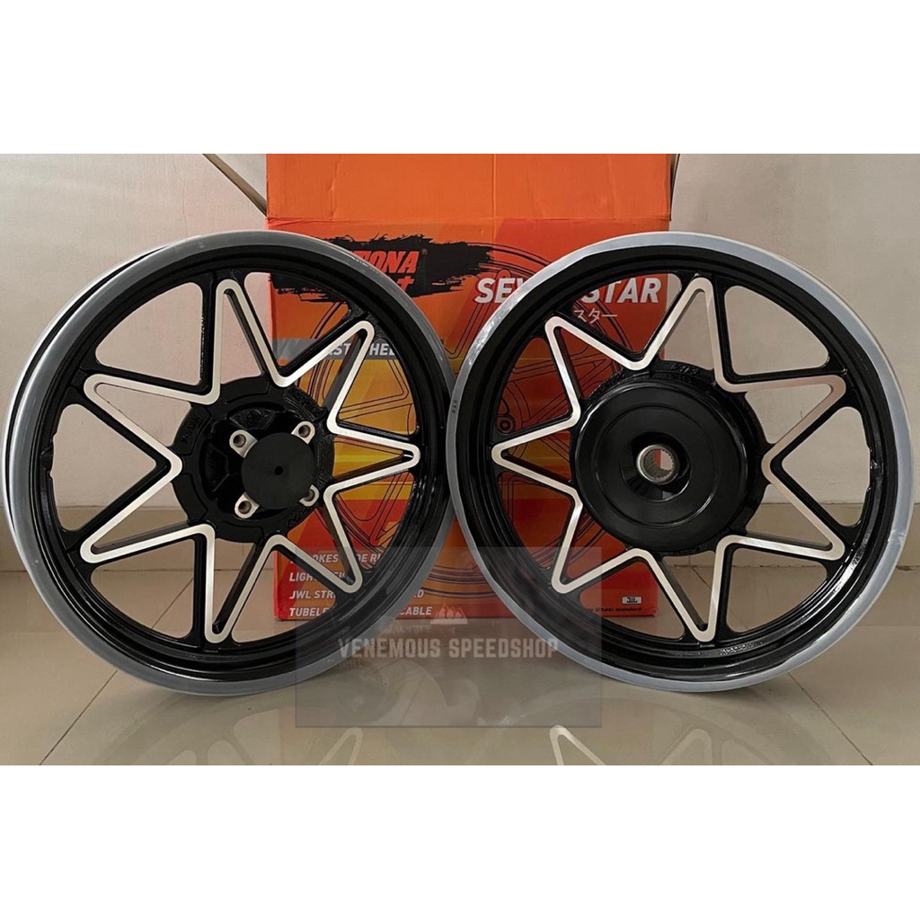 Velg Daytona Seven Star Vario 110 / 125 / 150 / 160 CBS / Scoopy / Beat / Vario110 / Spacy