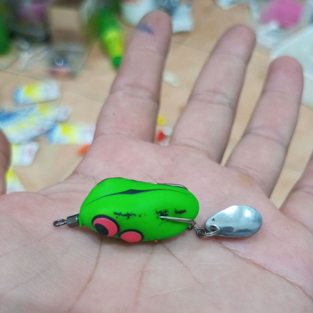 soft frog pilanduk 3cm hook vmc