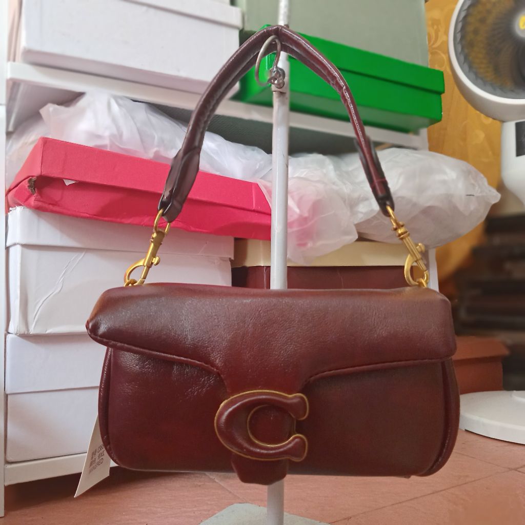 C0C TABBY PILLOW MINI PREMIUM BAG (NEW) ~~ FREE GANCI CHERRY