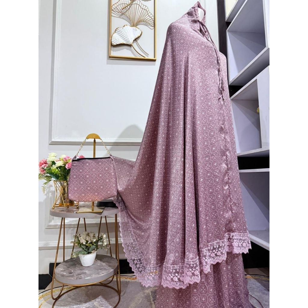 Mukena Santorini Renda