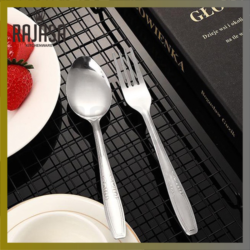 Sendok Garpu Makan Stainless/ Sendok Garpu isi 12 pcs/ Sendok Garpu GSF 303/ Sendok Garpu GSF 888/ S