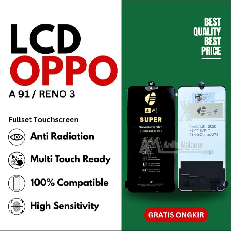 LCD OPPO A91 / RENO 3
