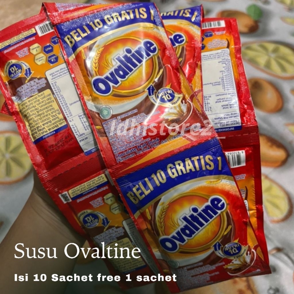 Susu OVALTINE Sachet isi 11Sachet