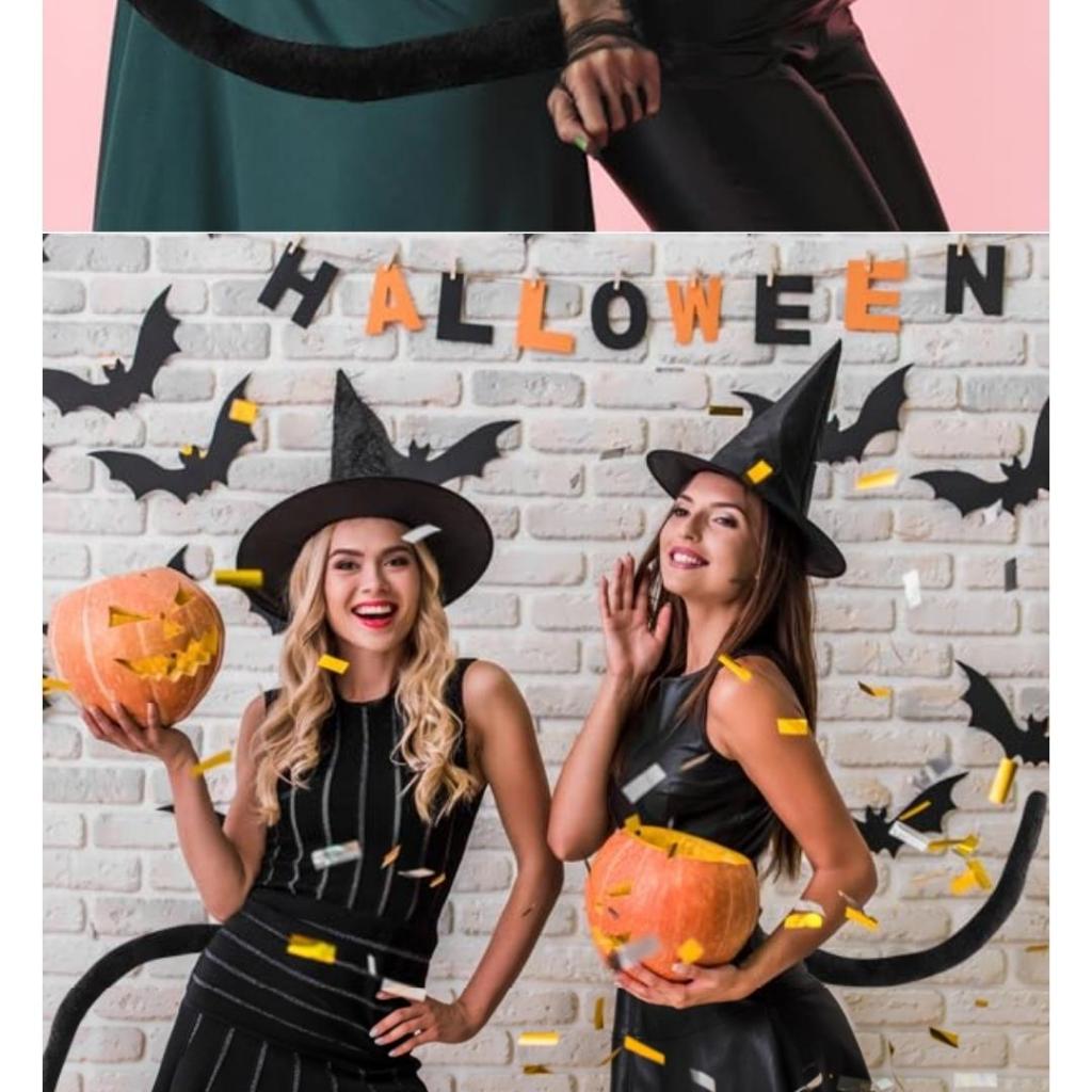 Ekor Devil / Ekor Kucing / Devil Tail Aksesoris Halloween Cosplay
