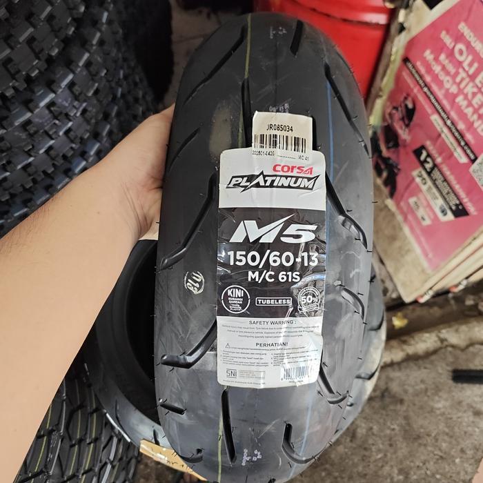 BAN MOTOR NMAX TUBELESS CORSA M5 NMAX PCX ADV Depan Belakang
