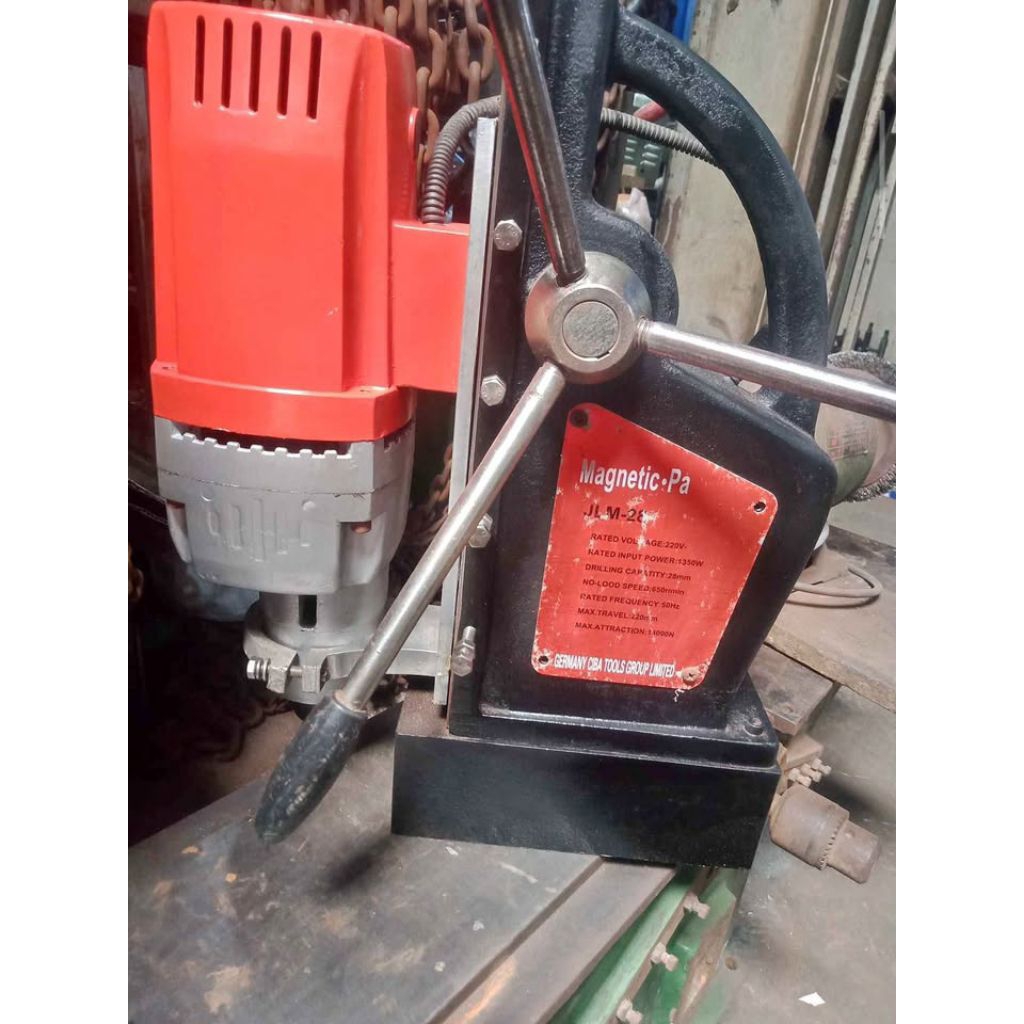 magnetic-pa jlm-28 germany mesin bor magnet 28mm bekas