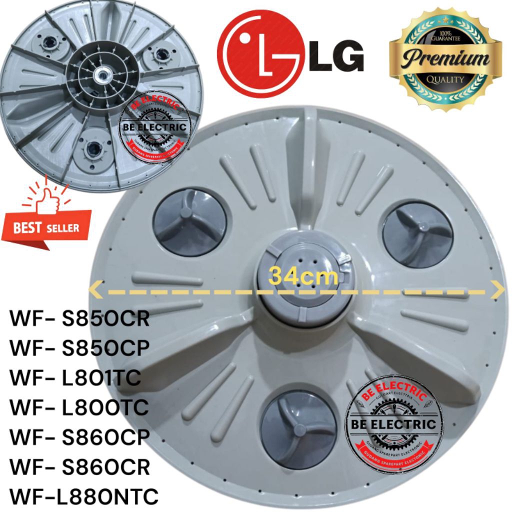 PULSATOR BALING BALING MESIN CUCI LG 1 TABUNG TOP LOADING 34CM AZ11 HIGHT QUALITY WF-S850CT S850CP L