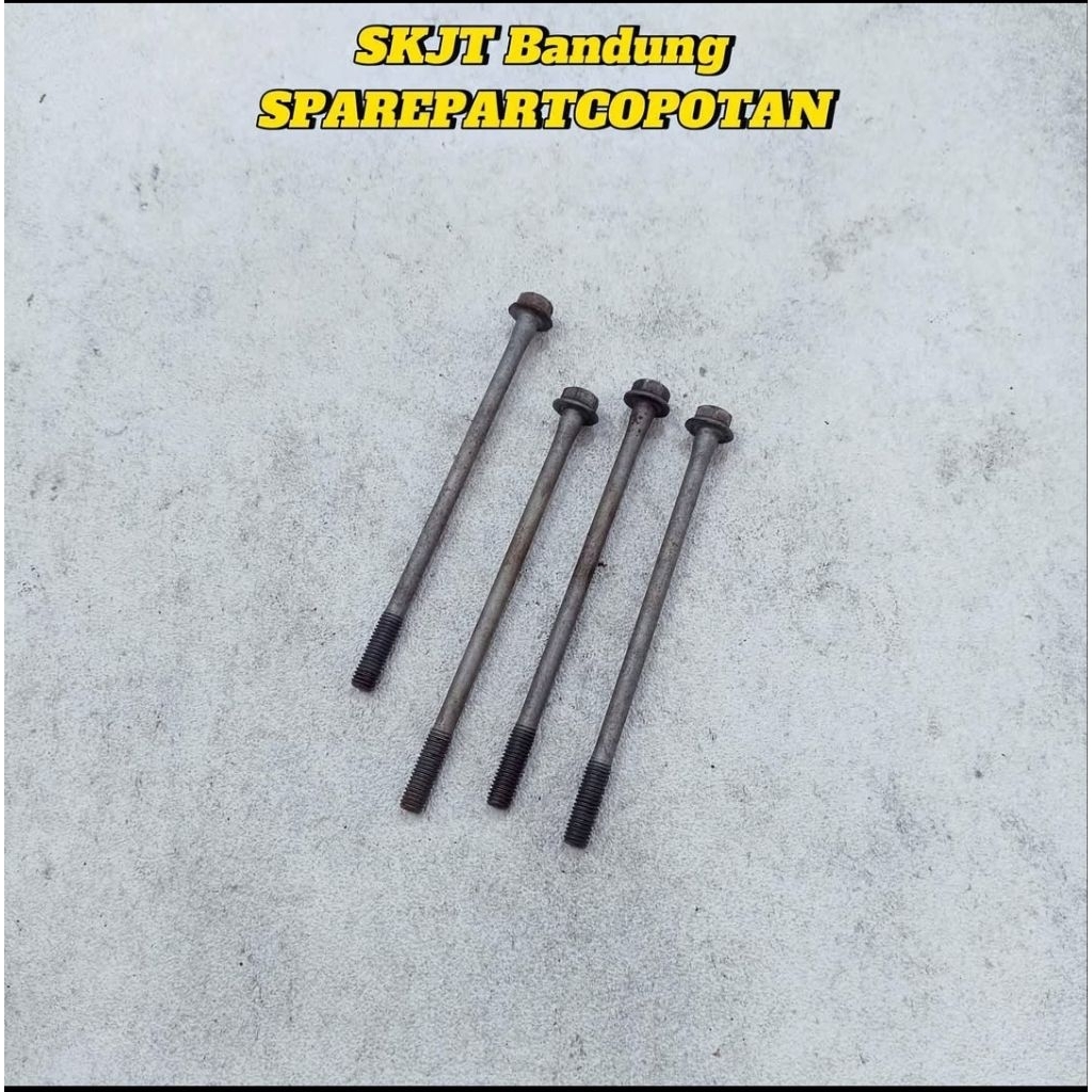 Baut tusuk sate blok head satria Fu Baut head satria Fu karbu original copotan