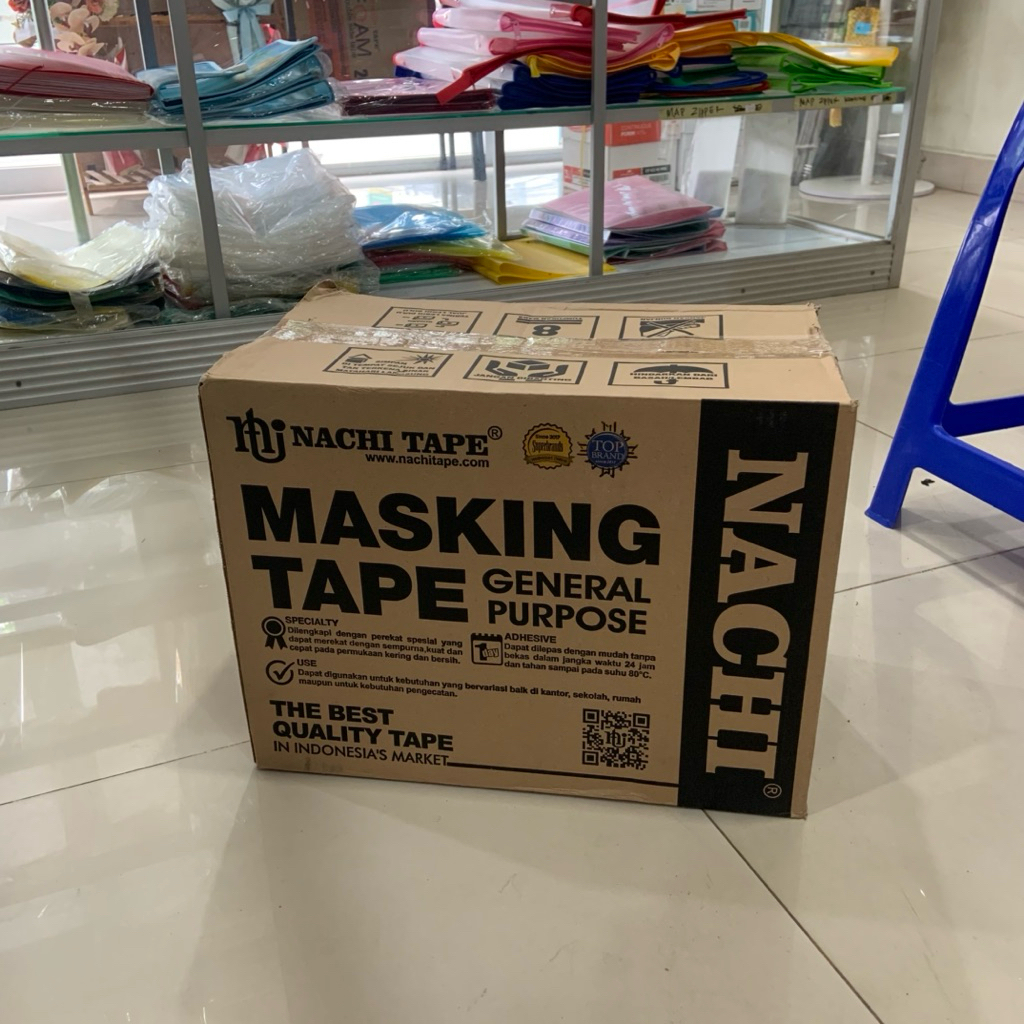 NACHI lakban kertas isolasi masking nachi tape 6mm 1 DUS
