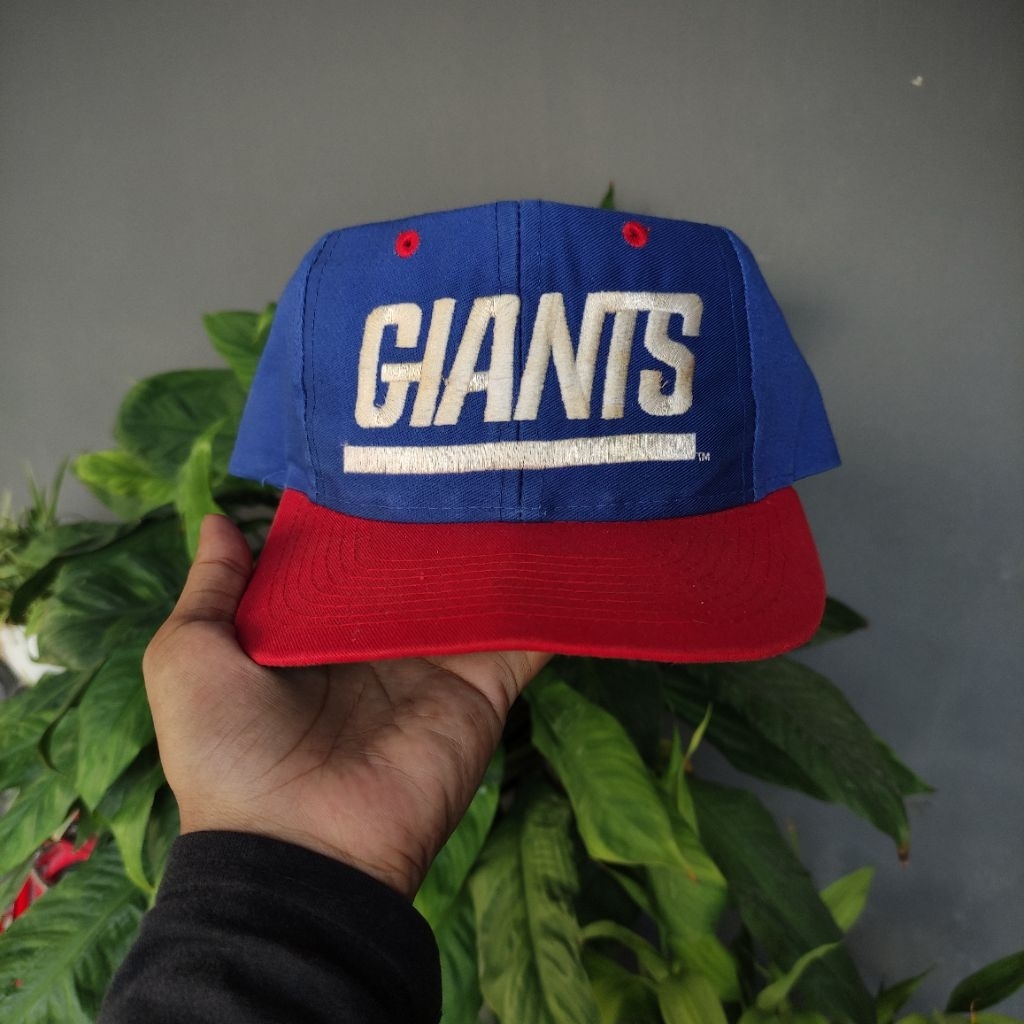 TOPI VINTAGE NFL NEWY0RK G1ANTS SCRIPT