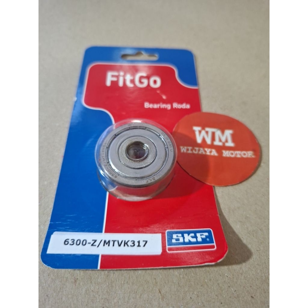 LAHER RODA DEPAN MIO, JUPITER, VEGA.  LAHER 6300-Z FitGo SKF