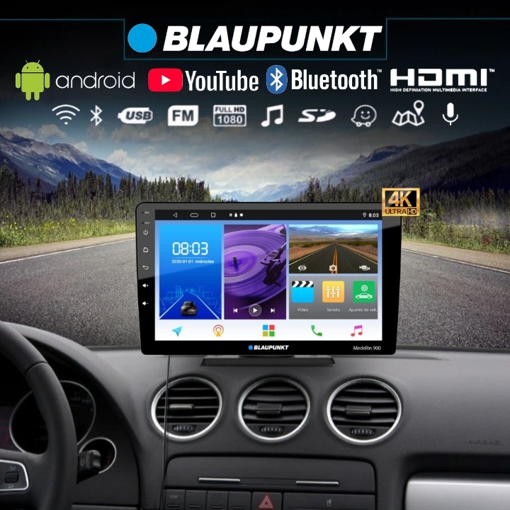 [6GB RAM+64GB ROM] 2025 TERBARU BLAUPUNKT CarPlay Pemutar Android 9''/10''INCI Dengan Sistem Pending