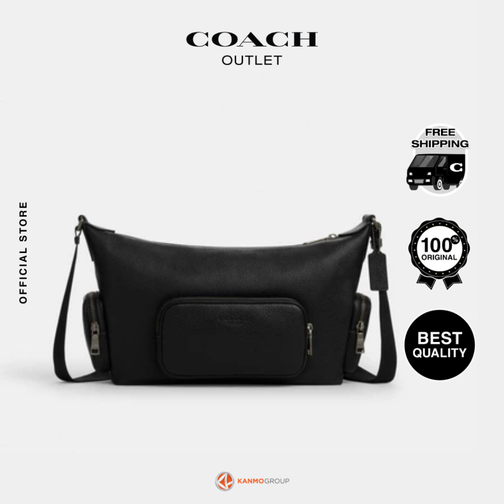 Coach Finn Crossbody Bag With Pockets - Tas Selempang Pria