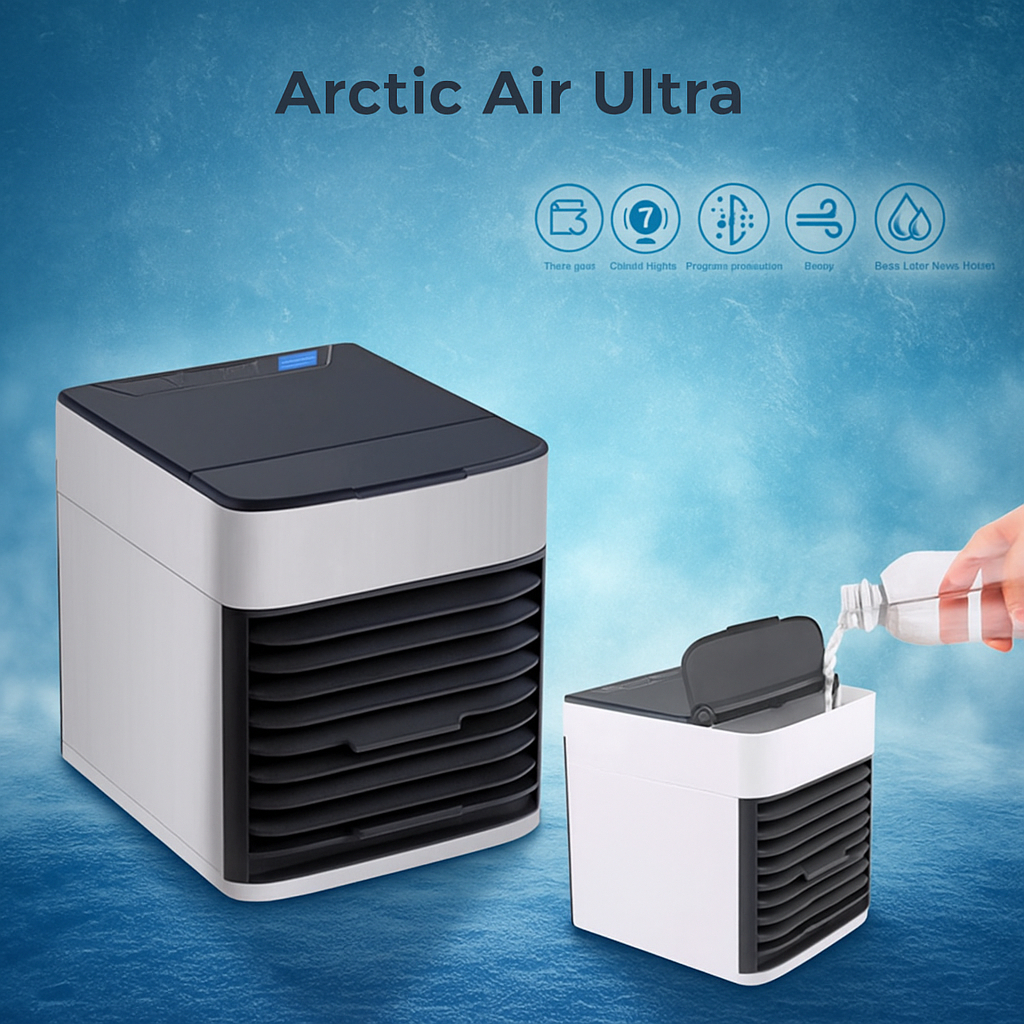 AC Mini Air Cooler | AC Mini Portable | Kipas Penyejuk Udara Ruangan Ac Mini Cooler