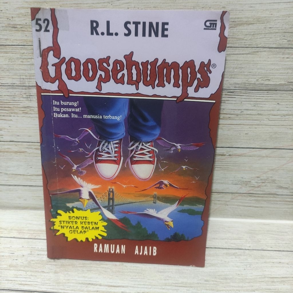 Novel goosebumps R.L.Stine - ramuan ajaib