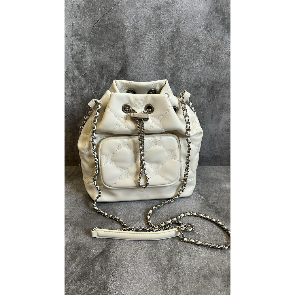 Pedro Bag - White (New - 100% Original)