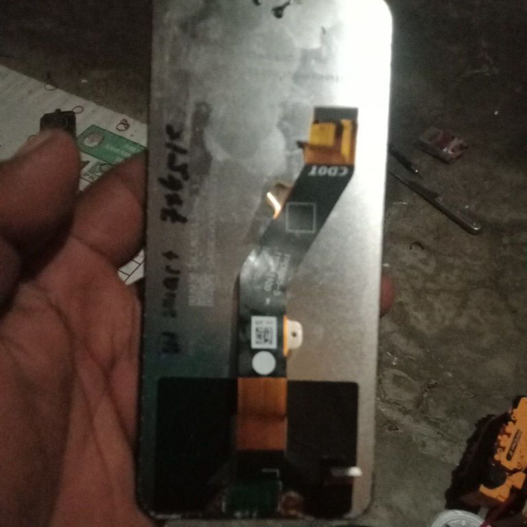 lcd bekas copotan techno go 2023/infinix smart 7+
